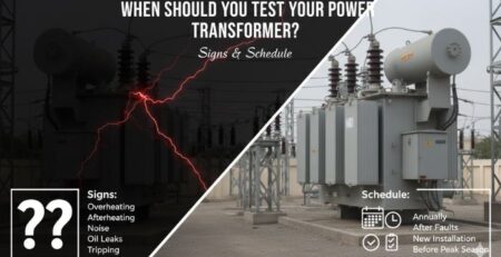 Power Transformer testing service