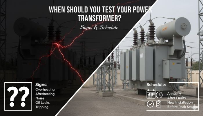 Power Transformer testing service