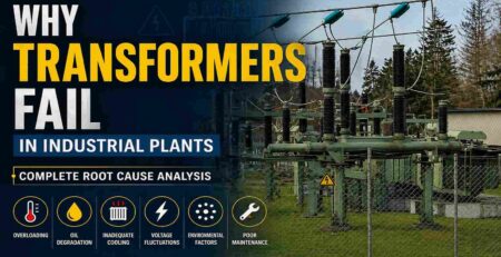 Industrial transformer failure analysis