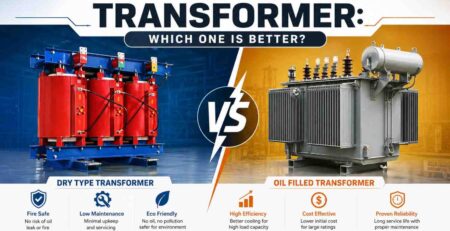 dry type vs oil filled transformer