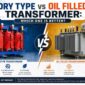 dry type vs oil filled transformer